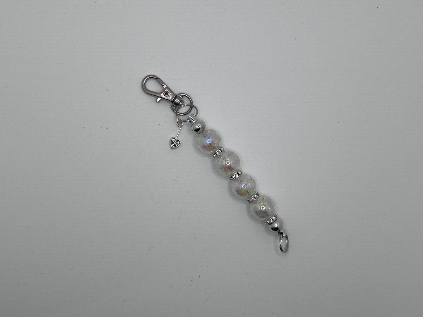 Keychain - White Stick