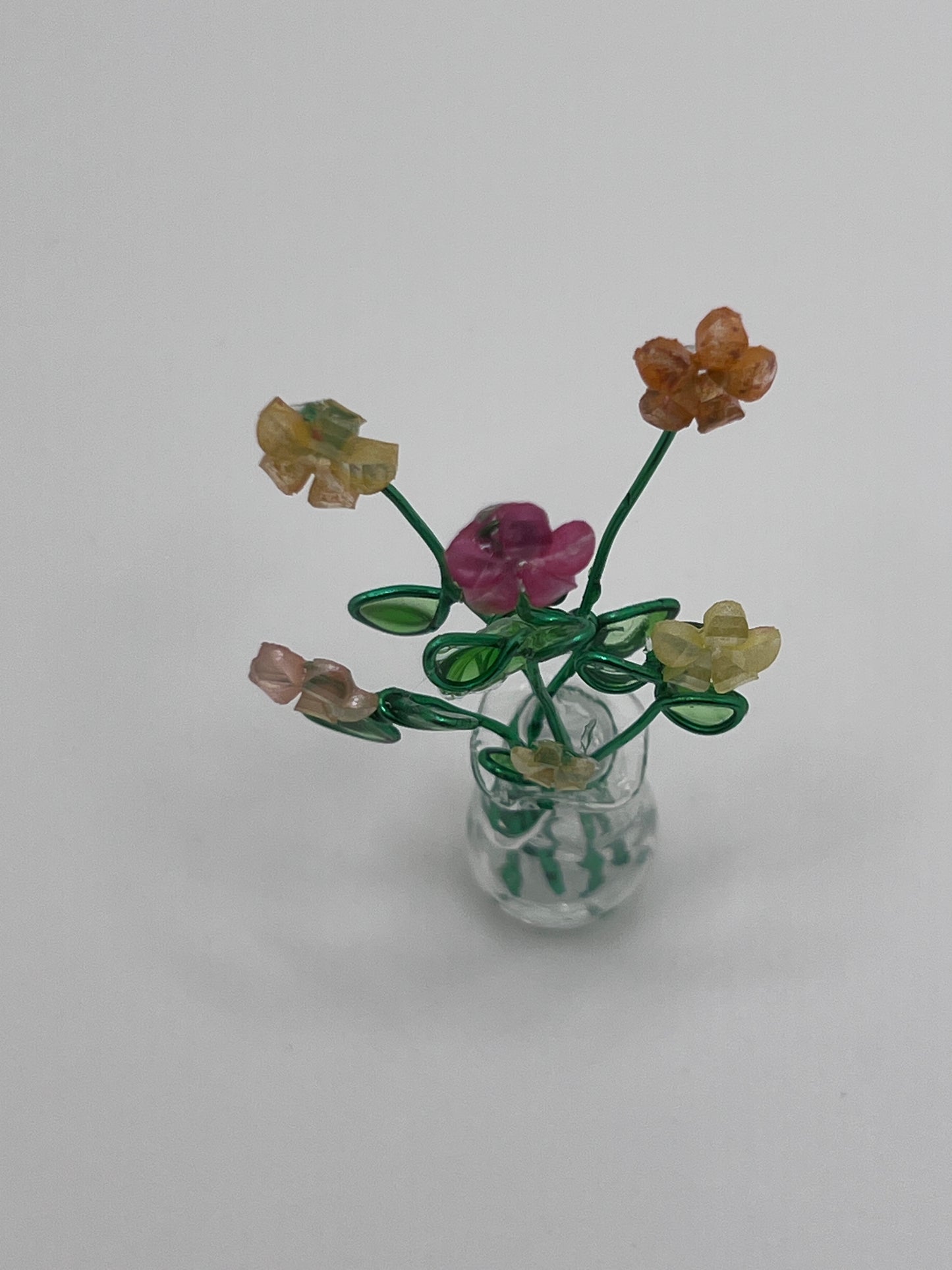 Floral Bouquet in Clear Vase